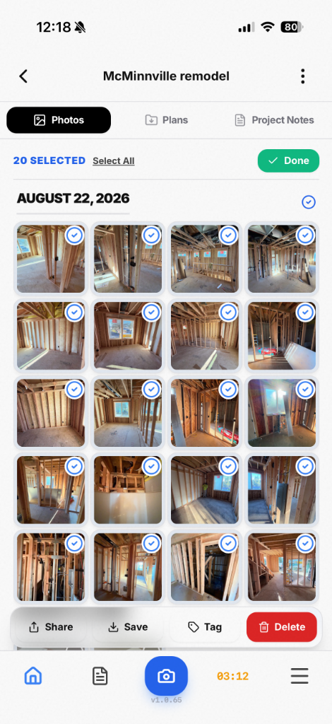 Organized automatically.